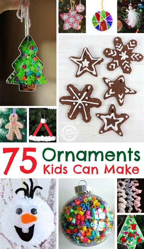 Homemade Christmas Ornaments Kids Can Make Kids Activities Blog