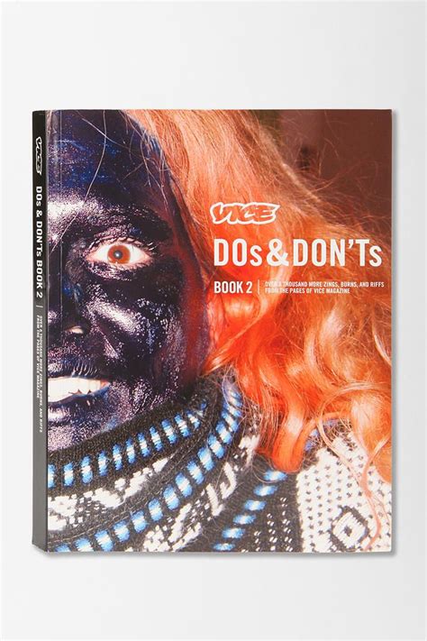 Vice Dos And Don Ts 2 By The Editors Of Vice Magazine Ahahah Greatest Fashion Advice Ever