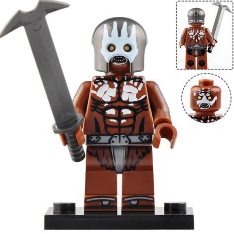 8pcsset Uruk Hai Army Archer Assault The Lord Of The Rings Minifigures