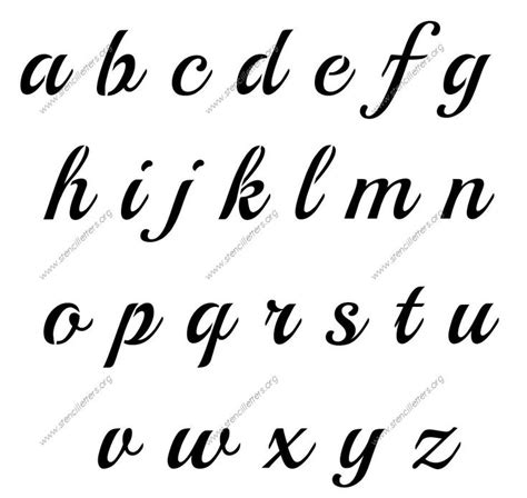 The Upper And Lower Case Of An English Alphabet