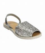 Pictures of Womens Silver Slippers