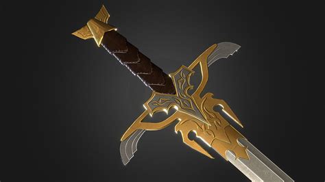 Fantasy Sword Buy Royalty Free 3d Model By Distudios Distudios