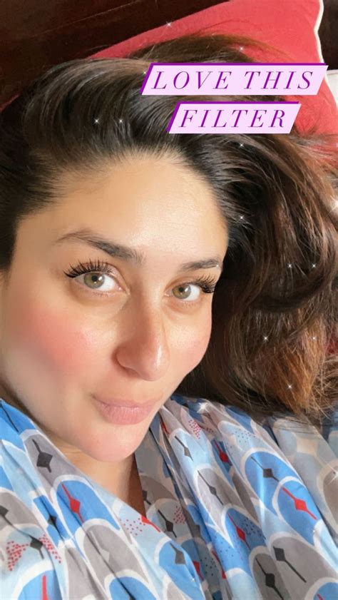 Kareena Kapoor Khan Reveals Whats Her Favourite Face Filter Clicks A