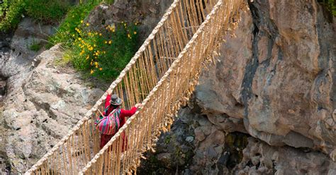Dizzying Inca Rope Bridges Were Grass Made Marvels Of Engineering
