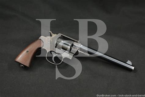 Colt New Service Model 7 12″ 45 Lc Double Action Revolver Mfd 1920 C