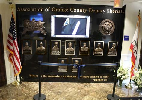 Aocds Unveils Fallen Officers Memorial Wall At Ribbon Cutting Aocds