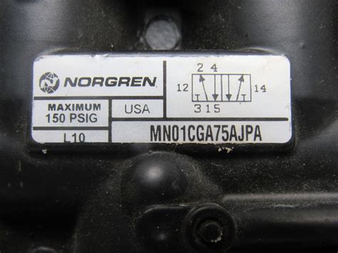 norgren mncgaajpa spool valve directional control