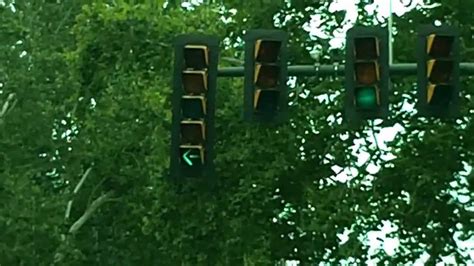5 Section Straight And Left Turn 3m Traffic Light Youtube