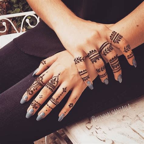 Finger Henna Designs Beautiful Henna Designs Henna Designs Easy