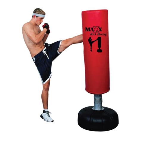 Maxx Kickboxing Trainer Standing Punching Bag Sports Equipment