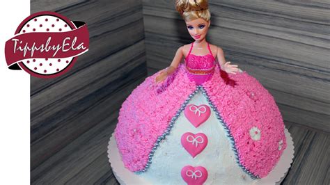 June 17 · markiere einen backmeister, der diesen tollen kuchen backen muss <3. Princess barbie doll cake with whipped cream or icing ...