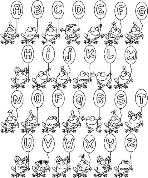 Alphabet Coloring Pages Alphabet Coloring Pages Coloring Pages
