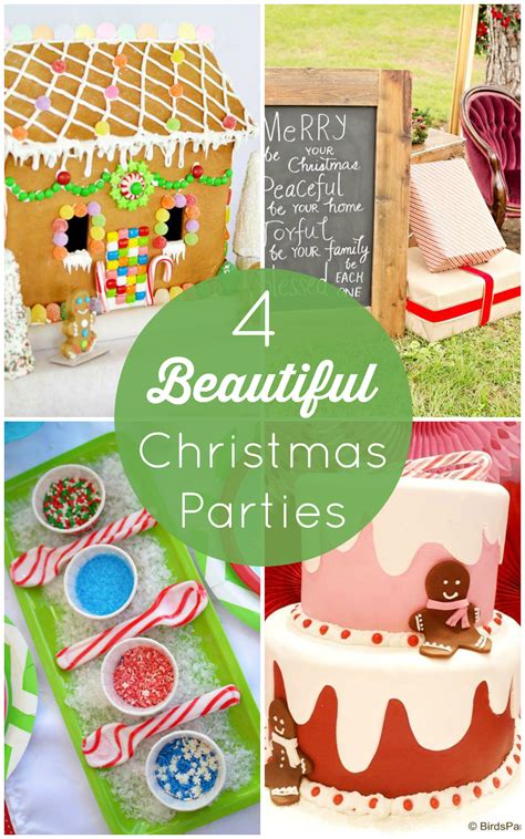4 Beautiful Christmas Parties You Must See Catch My Party