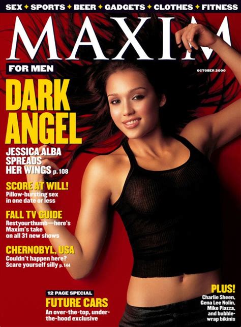 Jessica Alba On Body Image First Maxim Cover Business Insider