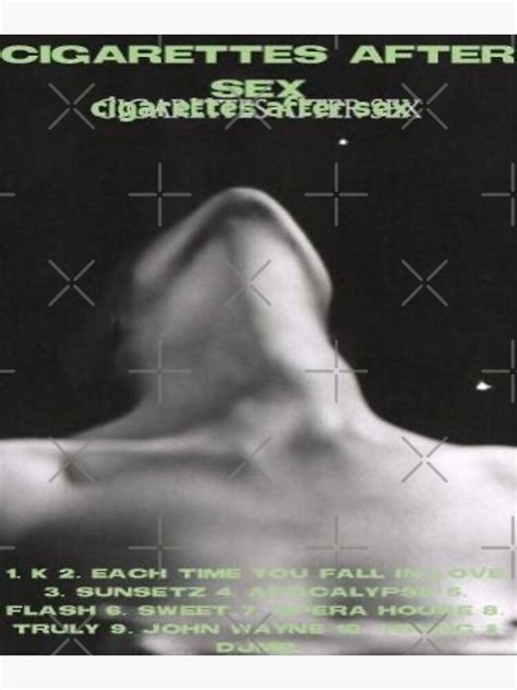 cigarettes after sex band poster for sale by rockfanstore redbubble