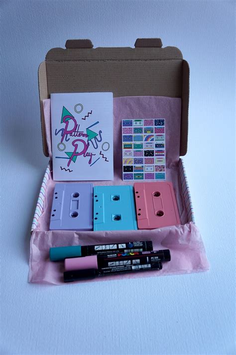 Small Diy Paint Your Own Retro Cassette Tape Craft Kits Etsy