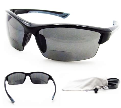 Tr90 Unbreakable Polarized Bifocal Sunglasses Readers Motorcycle Cycling Golf