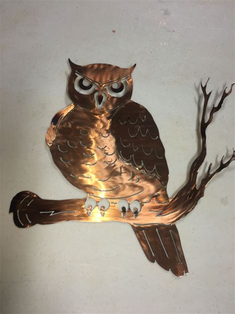 Metal Art Owl Art Metal Art Olaf The Snowman