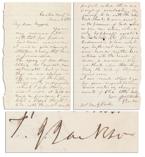 Stonewall Jackson Autograph Sells For 14351 At