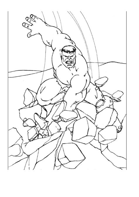 Top 20 hulk coloring pages for kids: Hulk to download - Hulk Kids Coloring Pages