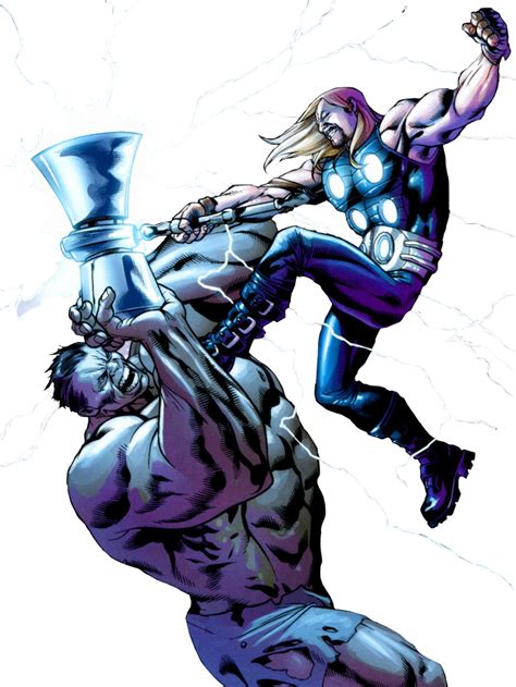 Ultimate Hulk vs Ultimate Thor Render by bobhertley.deviantart.com on @DeviantArt | Ultimate ...