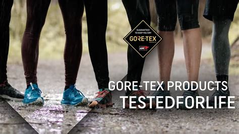Gore Tex Products Designed For You Tested For Life 30 Youtube