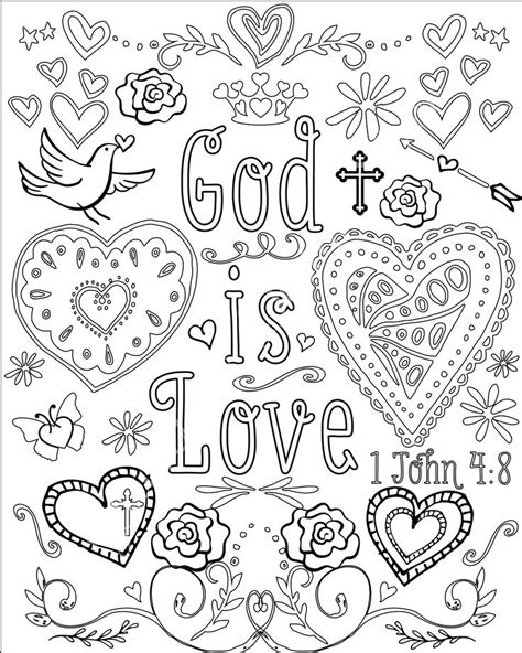 Scripture Coloring Pages For Adults At Free Printable Colorings Pages To