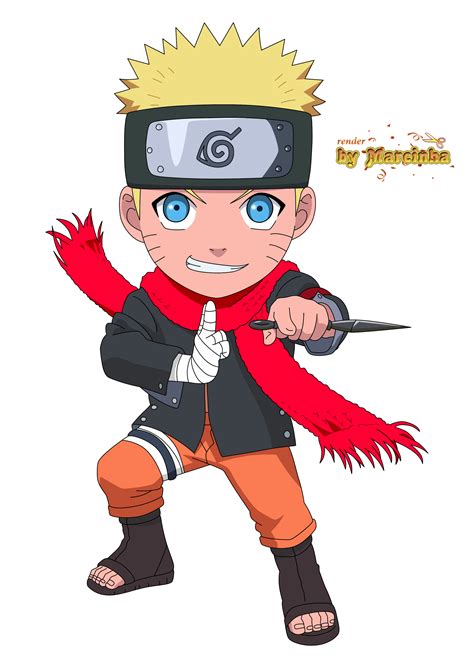Chibi Naruto The Last by Marcinha20 on DeviantArt png image