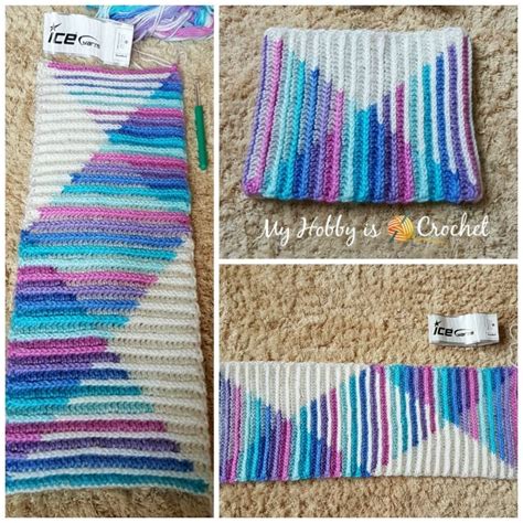 Tutorial How To Crochet Planned Color Pooling With Long Color Changing