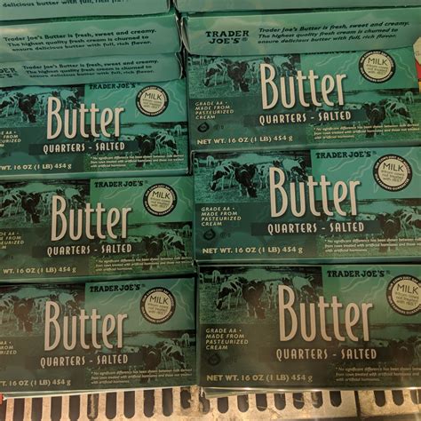 Trader Joes Butter Quarters Salted Well Get The Food