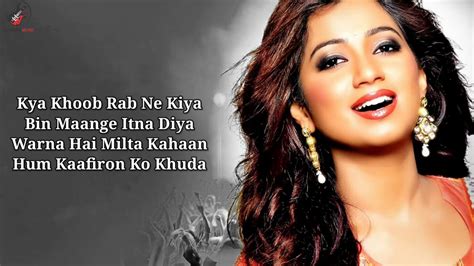 Hasi Female Lyrics Shreya Ghoshal Hamari Adhuri Kahani Youtube