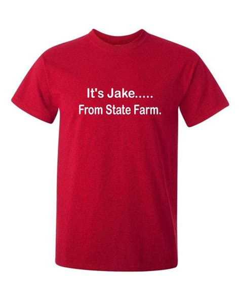 Show off your state farm pride in this cozy crewneck. Jake from State Farm Funny Tshirt by LMAVDesigns on Etsy ...