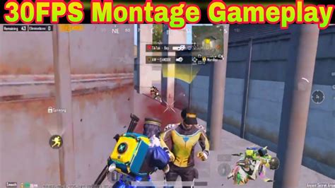 Bgmi Low End Device Montage Gameplay Youtube