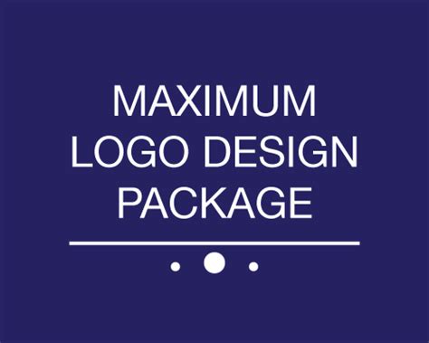 Maximum Logo Design Package Logo Design Service
