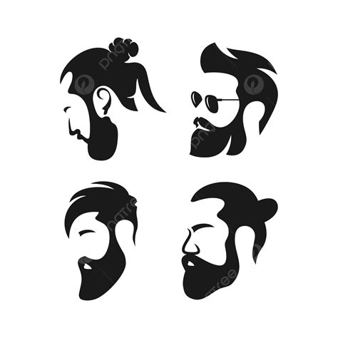 Men S Hair Salon Logo Template Download On Pngtree