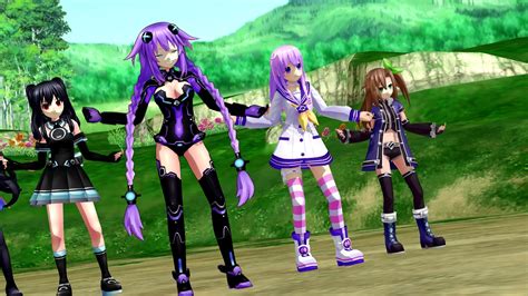 Mmd Crab Rave Hyperdimension Neptunia Youtube