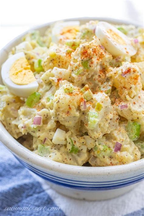 The addition of our secret ingredient makes it so creamy, it's. Traditional Creamy Potato Salad | Recipe in 2020 | Potatoe ...
