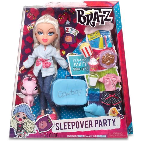 Bratz Sleepover Party Doll Cloe Fashion Collection Dolls Kids Fun Play