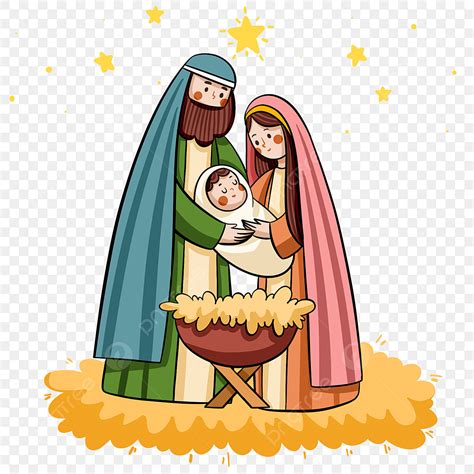 Jesus Nativity Clipart Transparent PNG Hd Nativity Of Jesus Hand Drawn