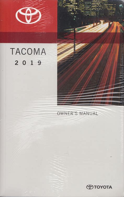 2023 Toyota Tacoma Owners Manual Pdf