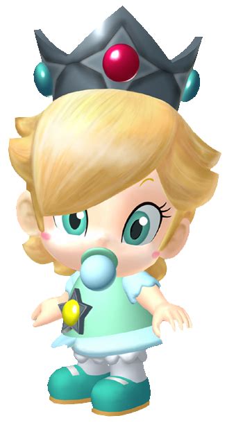Like peach and daisy, rosalina appears in a biker suit while racing on any of the bikes, only that the color scheme is different to the overall color scheme of her main dress. Imagen - Baby Rosalina.png - Super Mario Wiki - La ...