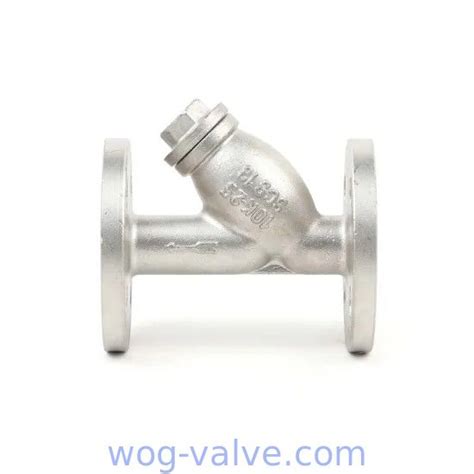China Casting type Stainless steel SCS13 Y strainer,screwed cover,dn25 ...