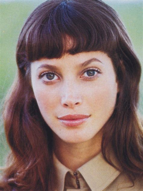 The Best Bangs Of All Time — Vogue Christy Turlington Hair Beauty