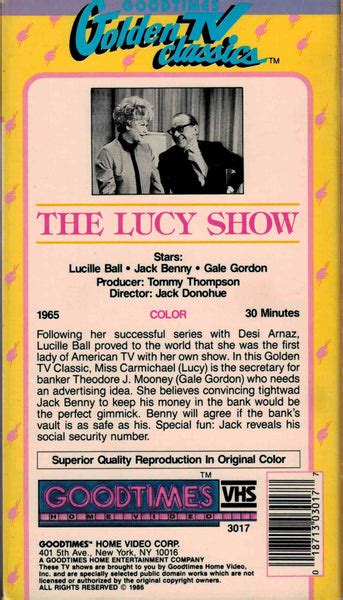 The Lucy Show 1965 Lucille Ball Vhs Elvis Dvd Collector And Movies
