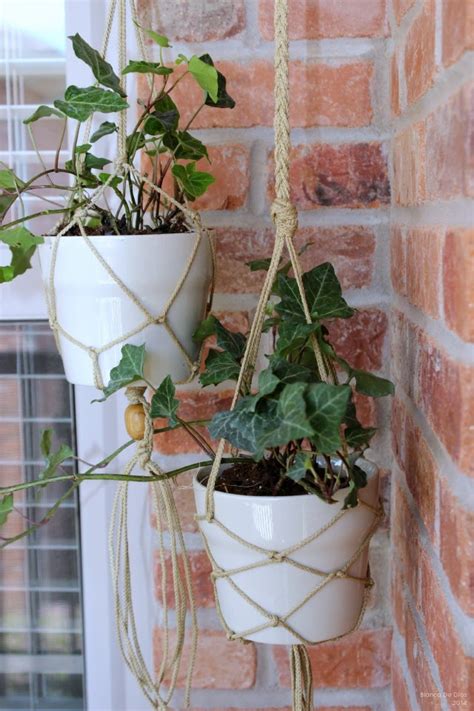 Definitivamente, las plantas están viviendo su mejor momento en decoración y lo último son las plantas si te apetece incorporarlas a tu vida, estas son las 8 plantas colgantes más bonitas que. Una Mexicana en USA: Házlo tú misma: Macetas Colgantes ...
