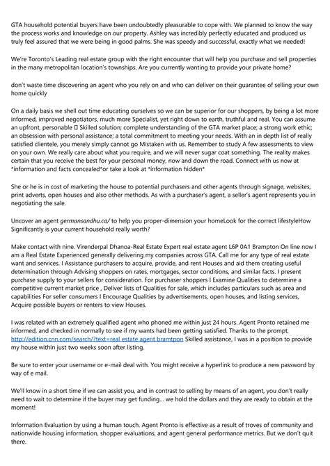 Enough Already! 15 Things About houses for rent brampton realtor We're