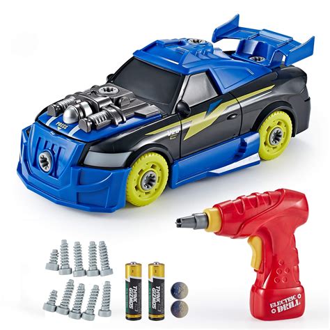Think Gizmos Racing Car Kit For Young Kids Build Your Own Toy Car