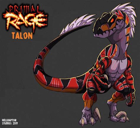 Primal Rage Talon By Hellraptorstudios On Deviantart Dinosaur