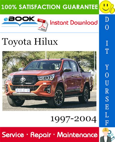 Best Toyota Hilux Service Repair Manual 1997 2004 Download Tradebit