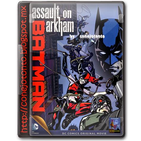 Batman Assault On Arkham 2014 Dvdblu Ray Cover By Kanyeruff58 On